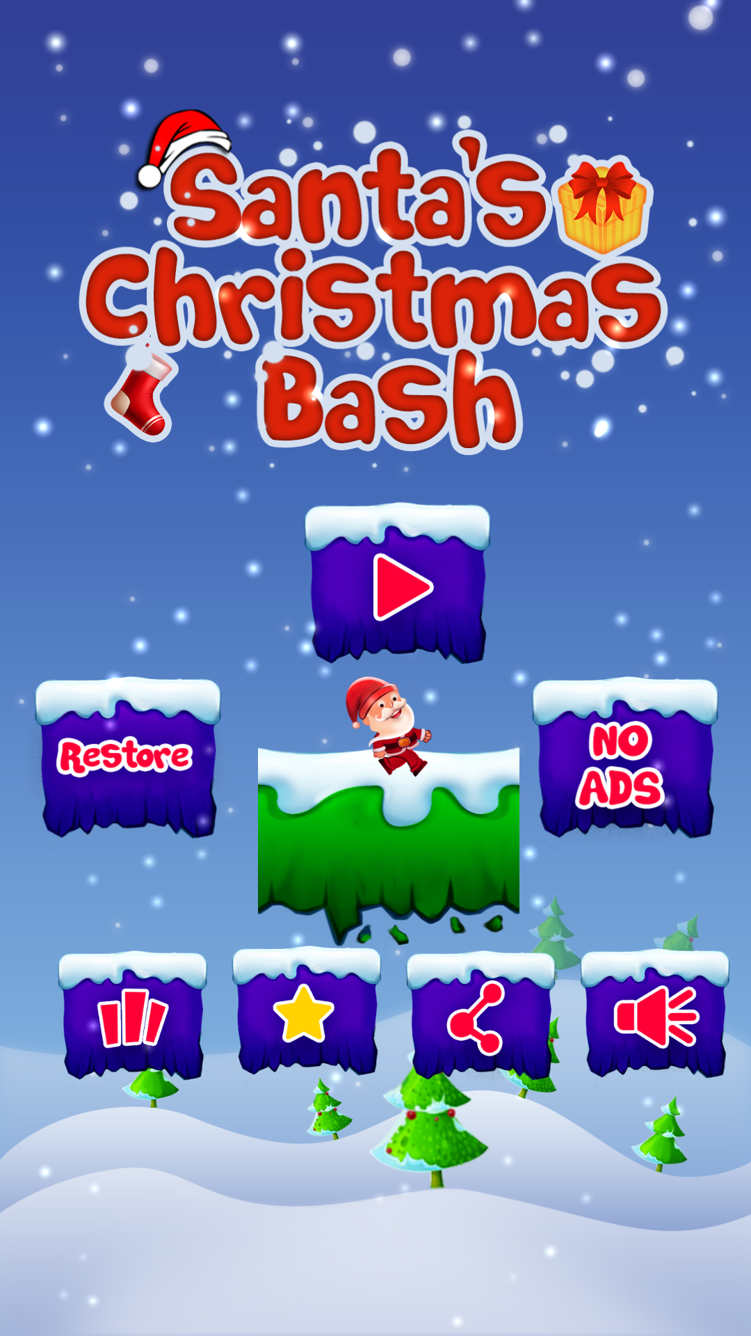 Free Santa S Christmas Bash Android Ios Game Demo Showcase Cocos Forums