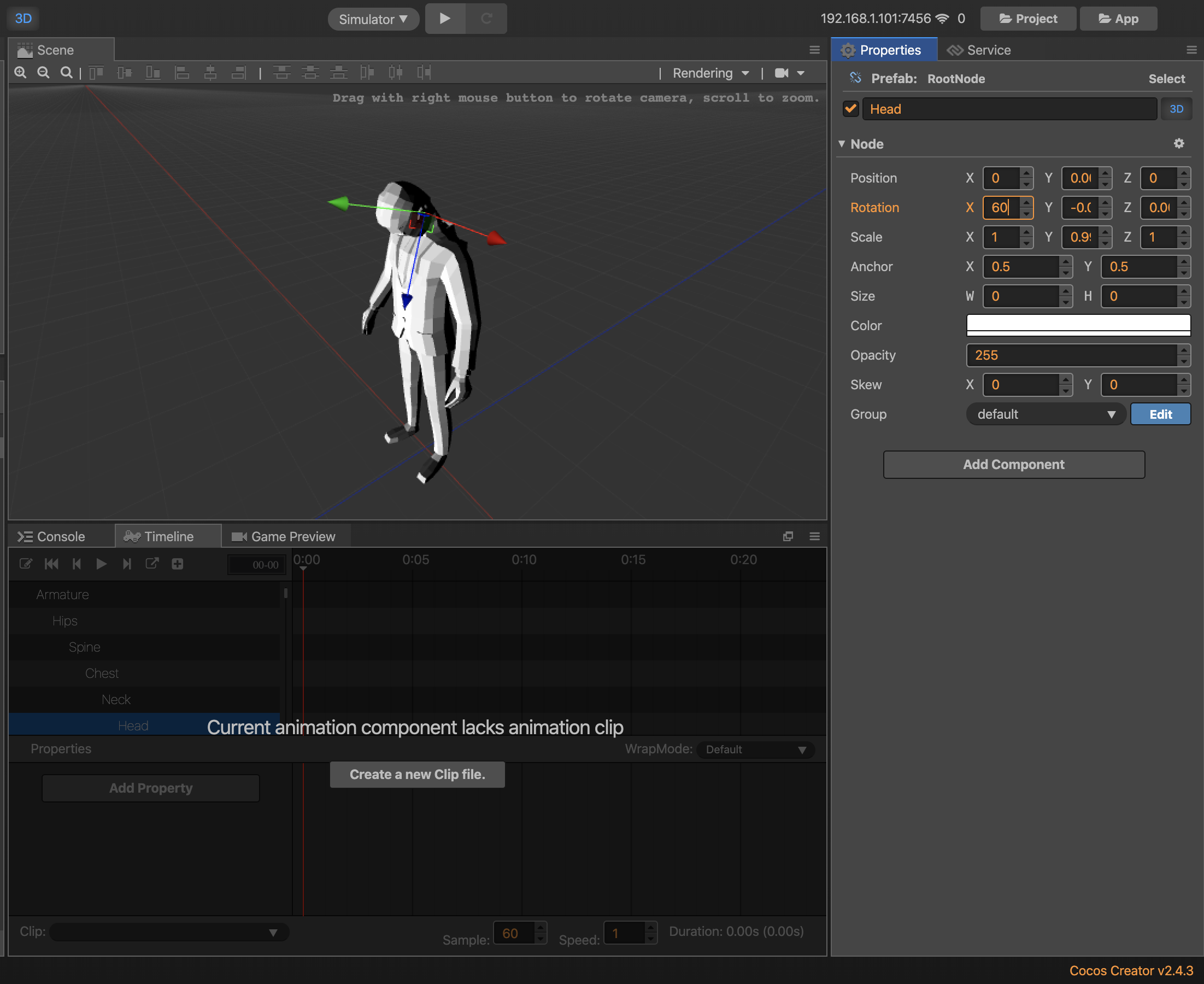 FBX and 3D animation in Creator  - Cocos Creator - Cocos Forums